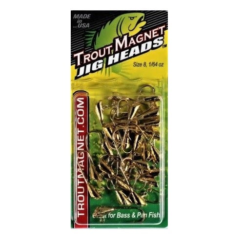 Leland Lures Pink E.F Trout Magnet Jig Head 1/64 Ounce - USA Made/High