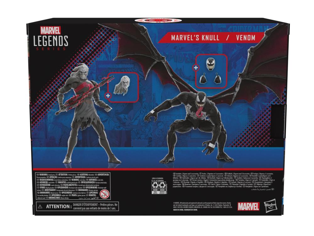 VENOM KING IN BLACK フィギュア×6 （6体セット） King in Black Knull and Venom Spider-Man Marvel Legends 6-Inch