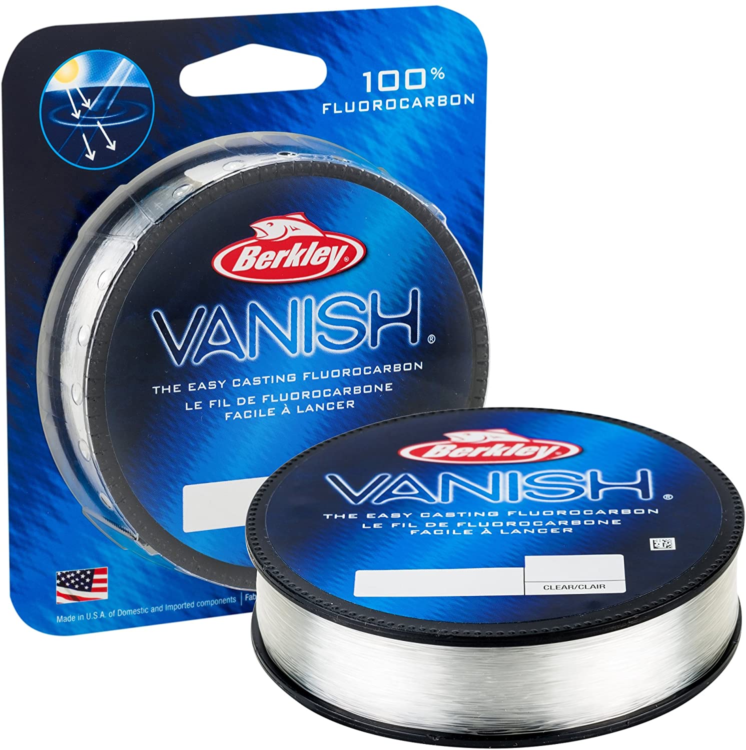 Berkley Vanish Fishing Line 12LB 250YD CLR