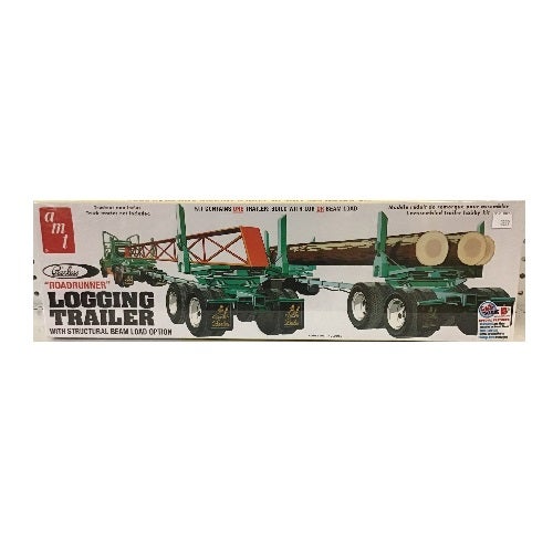 AMT Peerless Roadrunner Logging Trailer 1/25-Scale