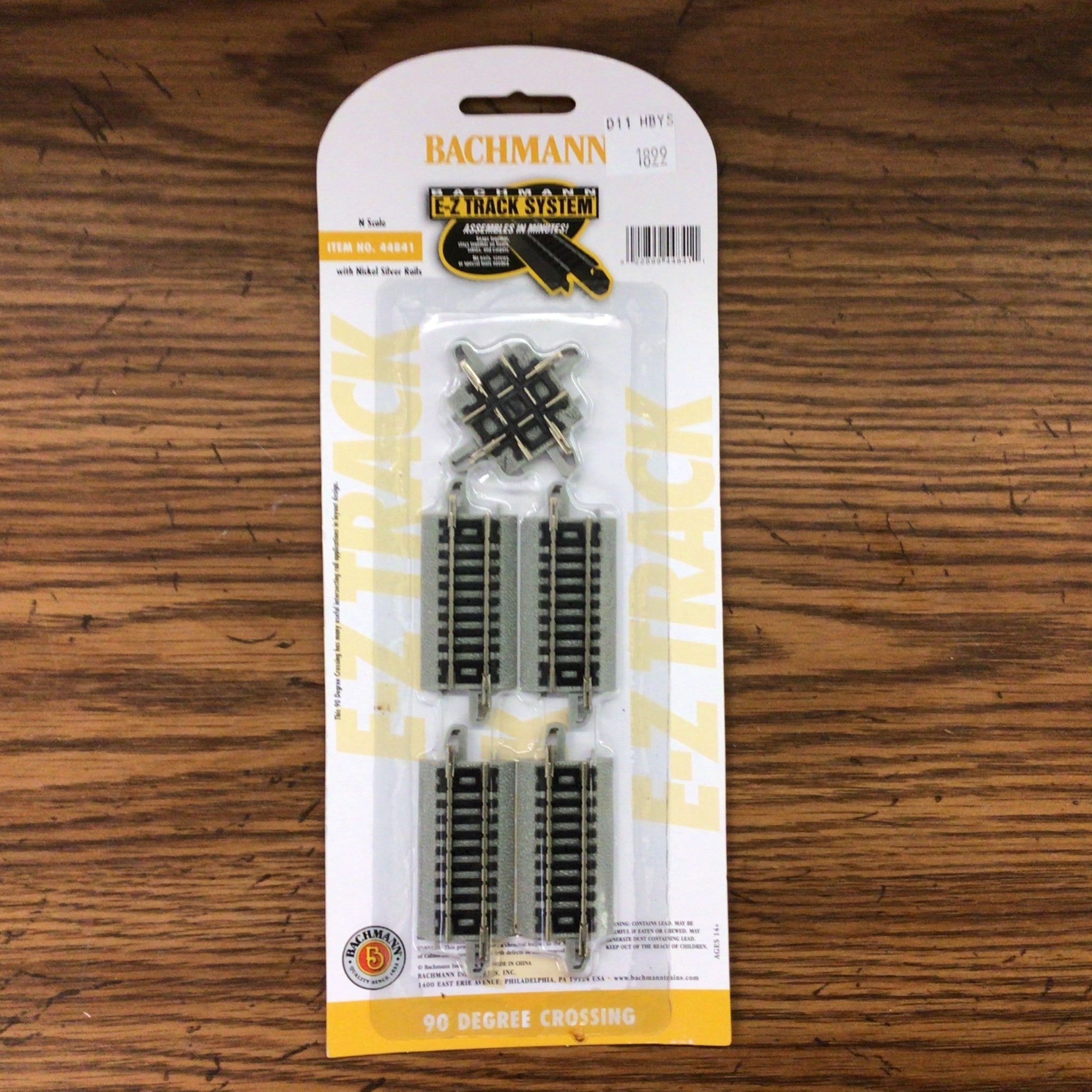 Bachmann Industries E-Z Track - Binario in nichel argento con retromarcia da 12,7 cm (6/carta) scala N Bachmann Industries E-Z Track - Binario in nichel argento con retromarcia da 12,7 cm (6/carta) scala N