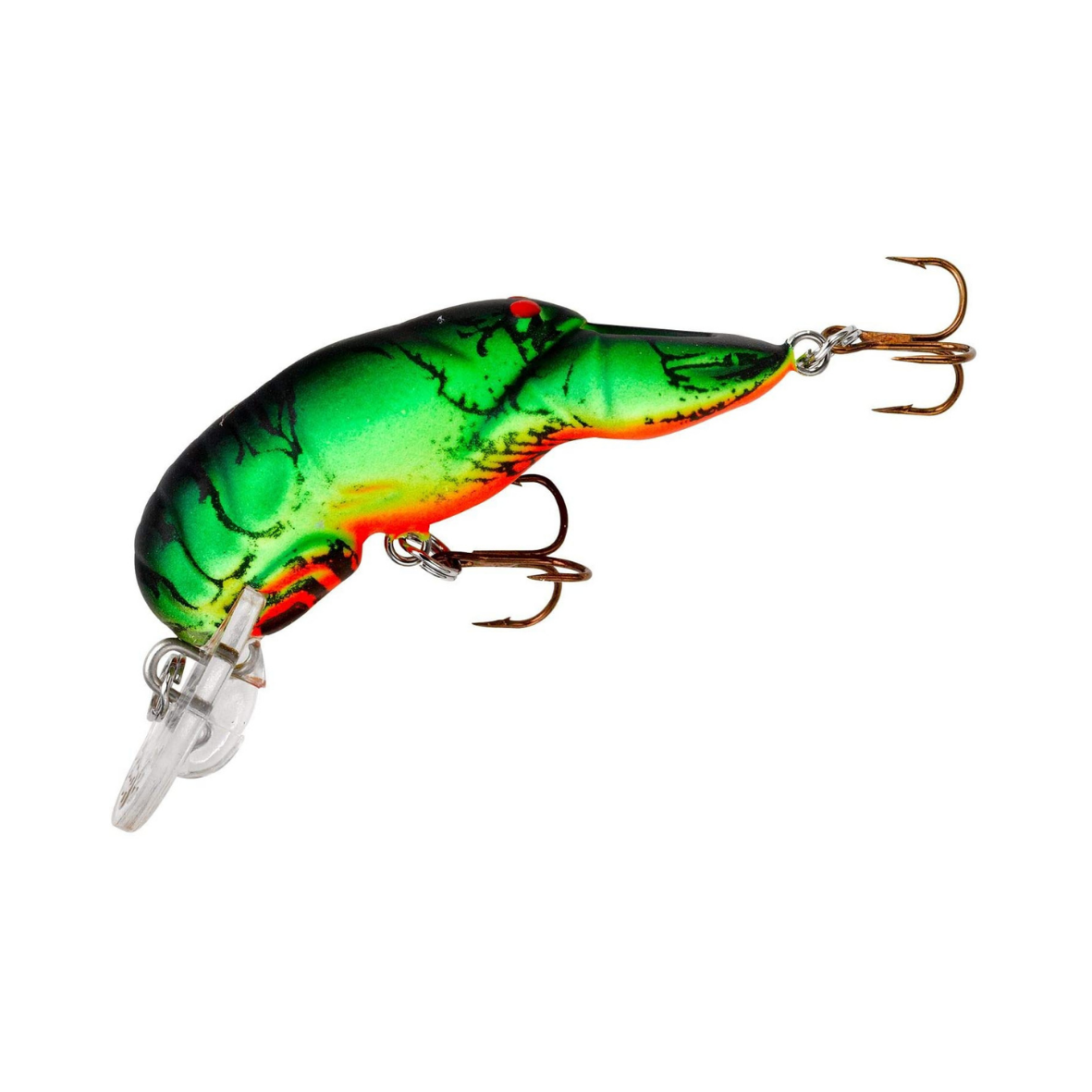 Rebel Lure Teeny Wee Craw Fire Tiger