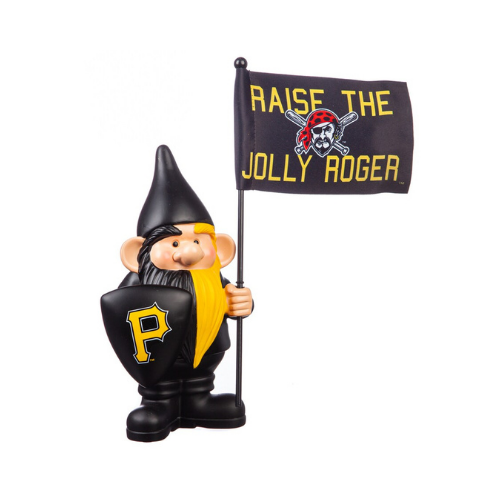 Pittsburgh Pirates Jolly Roger Embroid Garden Flag