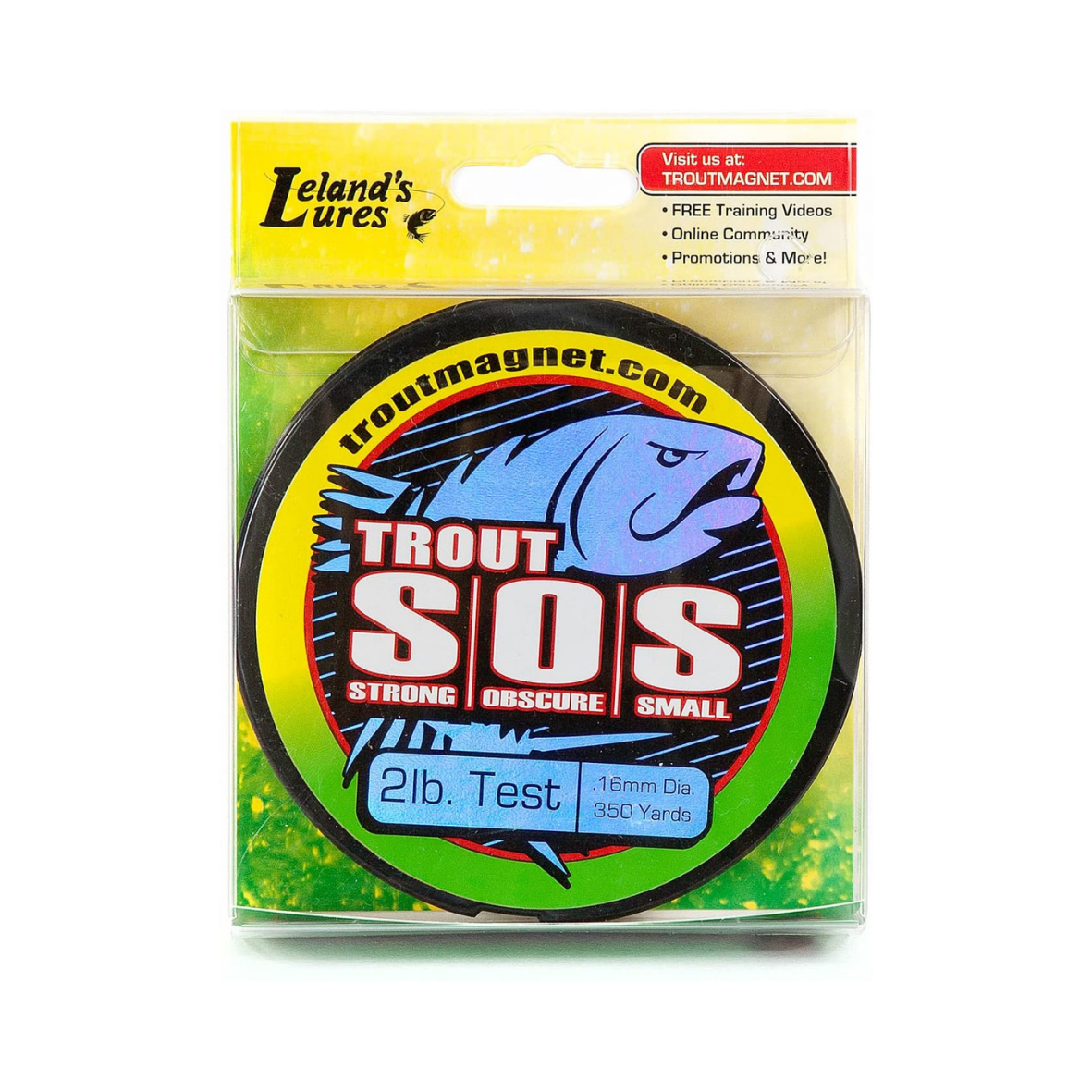 Trout Magnet SOS 2lb Line .16mm 350 yds