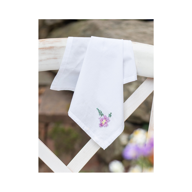 Lizzy Embroidery Tea Towel Set of 2