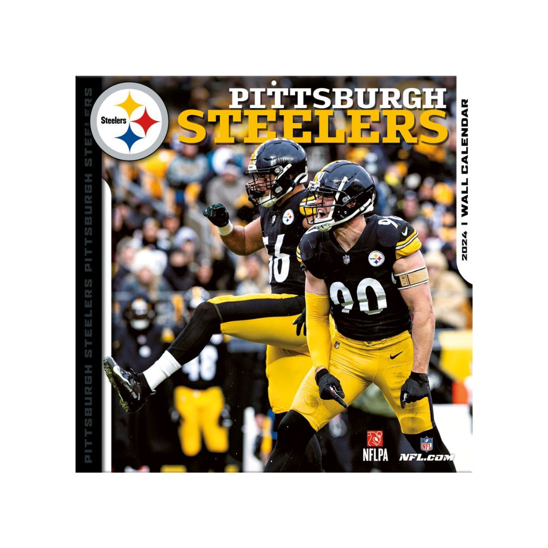 NFL Pittsburgh Steelers 5.375' x 5.375' x 1.5' 2024 Box Calendar