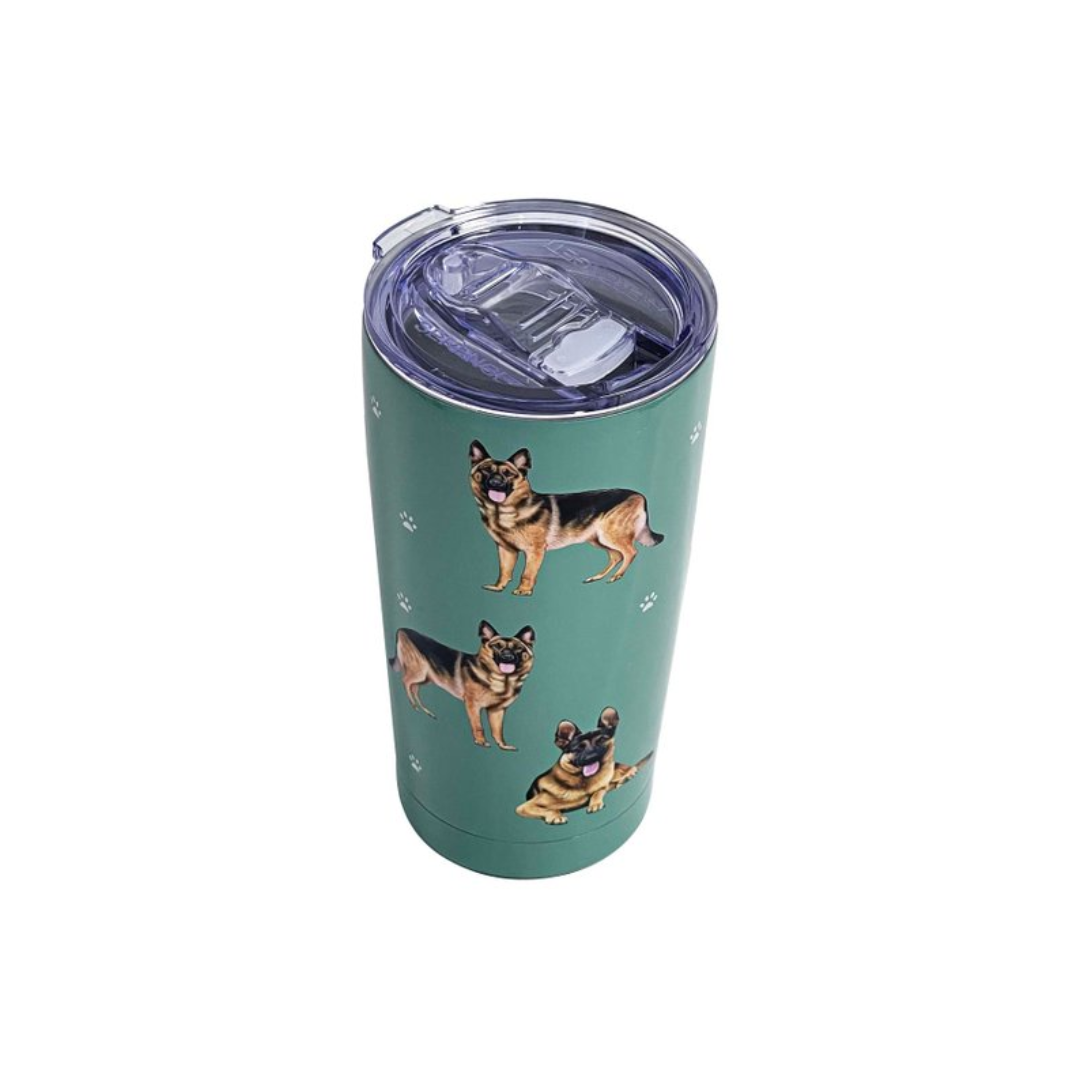 E&S Imports 40 oz. Serengeti Ultimate Tumbler - German Shepherd (Regular)