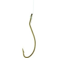 Eagle Claw 333H-6 Live Minnow Snelled Hook Size 6
